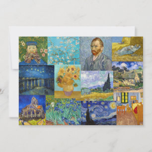 Invitación Vincent Van Gogh - Obra maestra