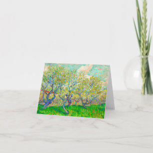 Invitación Vincent van Gogh Orchard en Blossom