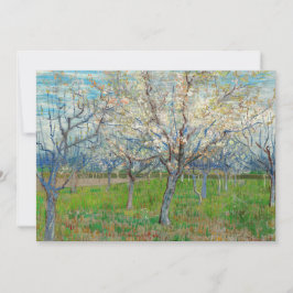 Invitación Vincent van Gogh - Pink Orchard