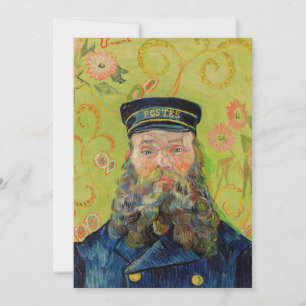 Invitación Vincent Van Gogh - Postman Joseph Roulin