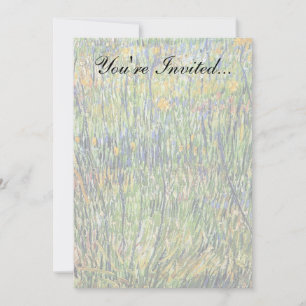Invitación Vincent Van Gogh - Prado en Flor Arte Fino