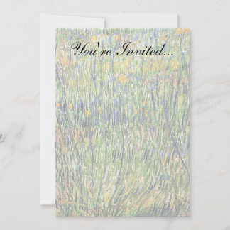 Invitación Vincent Van Gogh - Prado en Flor Arte Fino