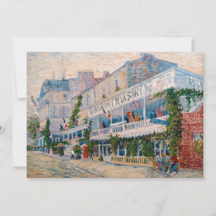 Invitación Vincent van Gogh - Restaurante de la Sirena