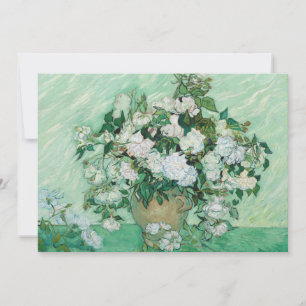 Invitación Vincent van Gogh - Rosas