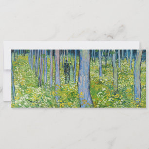Invitación Vincent van Gogh - Subcrecimiento con dos figuras