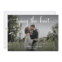 Vinculación de la foto de Knot superpuesta escritu