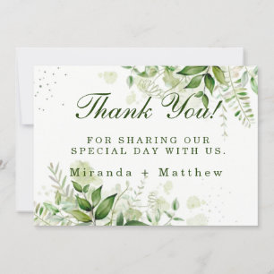 Invitación Vineyard Boda de la vegetación rústica Gracias Car