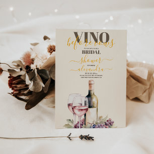 Invitación Vino Antes De Vacas Ducha Británica Bachelorette