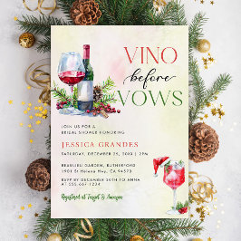 Invitación Vino Antes De Var El Tema Del Vino Rosa Ducha Brid