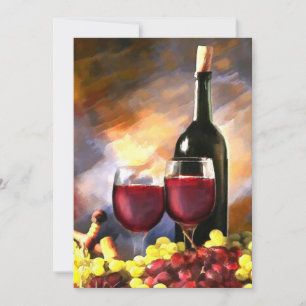 Invitación Vino antes y después