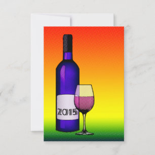 Invitación vino de celebración 2015