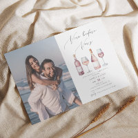 Vino de color de agua elegante antes de ducha Vows