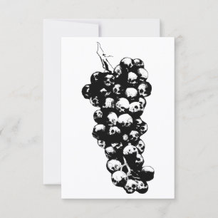 Invitación vino de la muerte