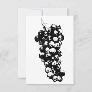 Invitación vino de la muerte