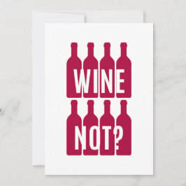 Invitación Vino no