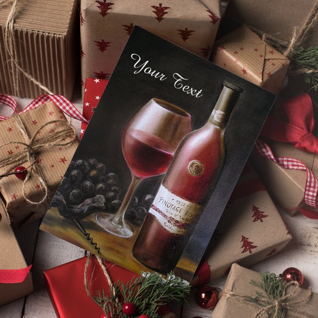 Invitación Vino Rojo (Subido por el creador)