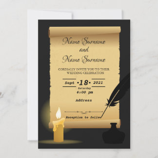 Invitación "vintage"
