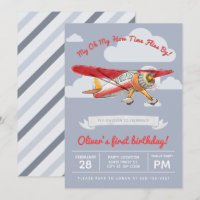 Vintage Airplane Birday