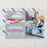 Vintage Airplane Birthday, Foto