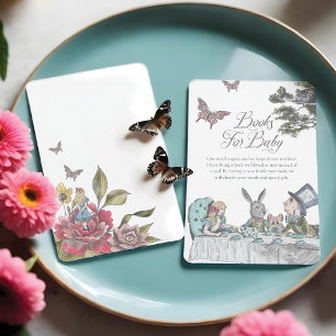 Invitación Vintage Alicia en el País de las Maravillas   Libr