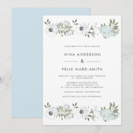 Invitación Vintage Anemone Boda