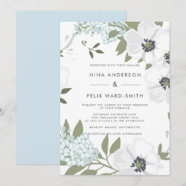 Invitación Vintage Anemone Boda