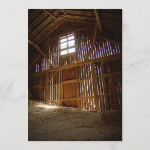 Invitación Vintage Barn