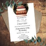 Invitación Vintage Books Próximo Capítulo 30 cumpleaños de ad<br><div class="desc">Vintage Books Próximo Capítulo 30 cumpleaños adulto . Fácil de personalizar. Todo el texto es ajustable y fácil de cambiar para sus propias necesidades de fiesta. Genial para los acaparadores de libros en su vida. Cualquier edad,  sólo cambia el texto.</div>