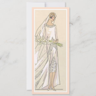 Invitación Vintage Bride