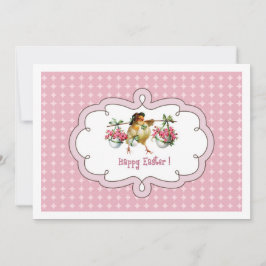 Invitación Vintage Chick Personalizado Easter Brunch