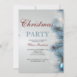 Invitación Vintage Christmas