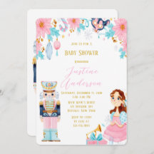 Vintage Christmas Nutcracker Baby Shower
