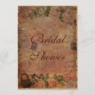 Invitación Vintage con Cerradura y Llaves