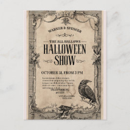 Invitación Vintage de Halloween