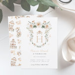 Invitación Vintage Elegant | Fiesta de cumpleaños de la peque<br><div class="desc">Colores apagados, ilustraciones suaves y detalles etéreos como flores en cascada hacen que esta colección sea verdaderamente mágica para una ducha de bebé o una fiesta de cumpleaños de la Pequeña Princesa. Este tema inspirado en los cuentos de hadas es caprichoso, y realmente se puede hacer uno propio. La ducha...</div>