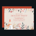 Invitación Vintage fiesta navideña de Navidades de Snowman<br><div class="desc">Personalice el texto personalizado anterior. También puede cambiar el color de fondo. Puede encontrar elementos de coordinación adicionales en nuestra colección "Vintage Holiday Snowman".</div>