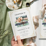Invitación Vintage Floral Books 30 cumpleaños<br><div class="desc">Vintage Floral Books Invitación de cumpleaños número 30</div>