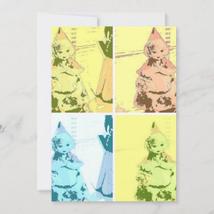 Invitación Vintage Little Red Riding Hood