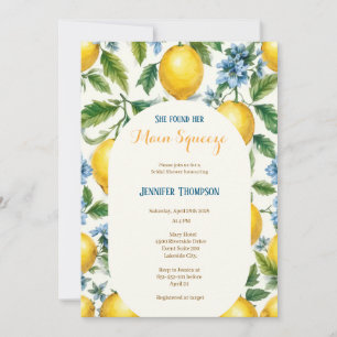 Invitación Vintage Main Squeeze citrus briland