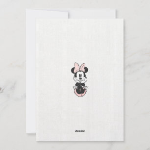 Invitación Vintage Minnie Mouse invitation fancy