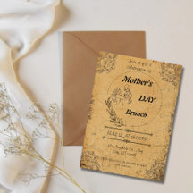 Vintage, moms Day Delight te invitan, día de madre