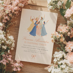 Invitación Vintage Princess Fairytale Cumpleaños