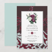 Vintage Shabby-Moda Floral and Lace Bridal Shower
