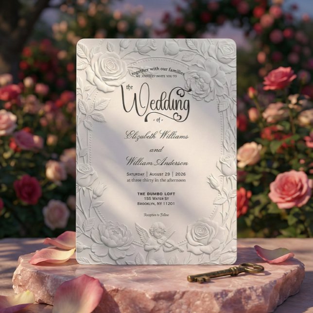 Invitación Violinista Cupido de la Era Regencia Romántica Bod (Subido por el creador)