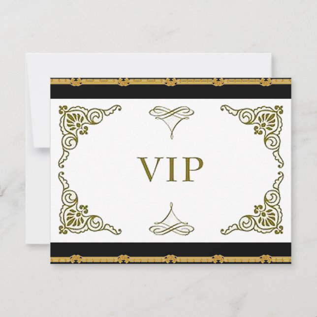 Invitación VIP (Anverso)