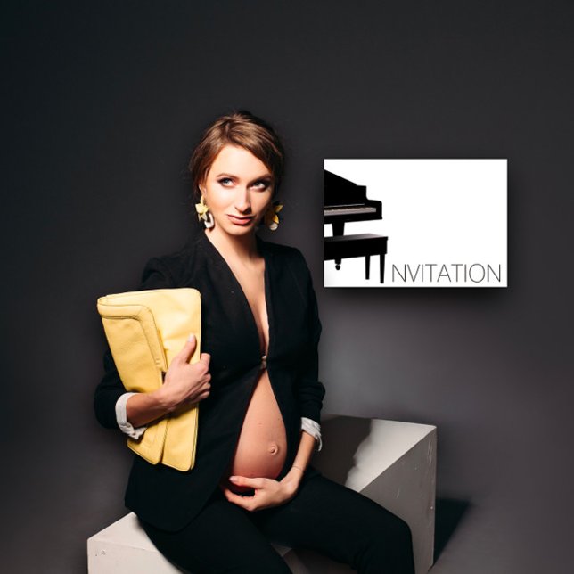 Invitación Vip al Festival de Concierto Piano (Piano Concert Festival Invitation Vip Invitation)