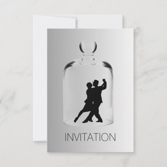 Invitación Vip Fiesta del Club Nocturno Crystal Ta (Anverso)