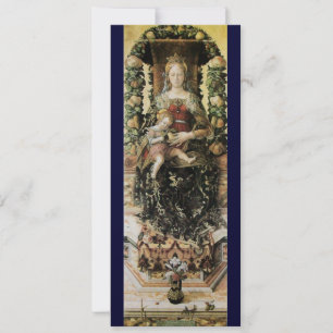 INVITACIÓN VIRGEN CON NIÑO