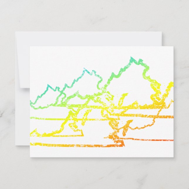 Invitación virginia chill blur (Anverso)