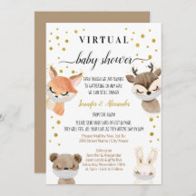 Invitación virtual a Baby Shower
